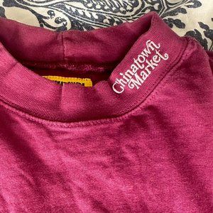 Chinatown Market Burgundy Long Sleeve